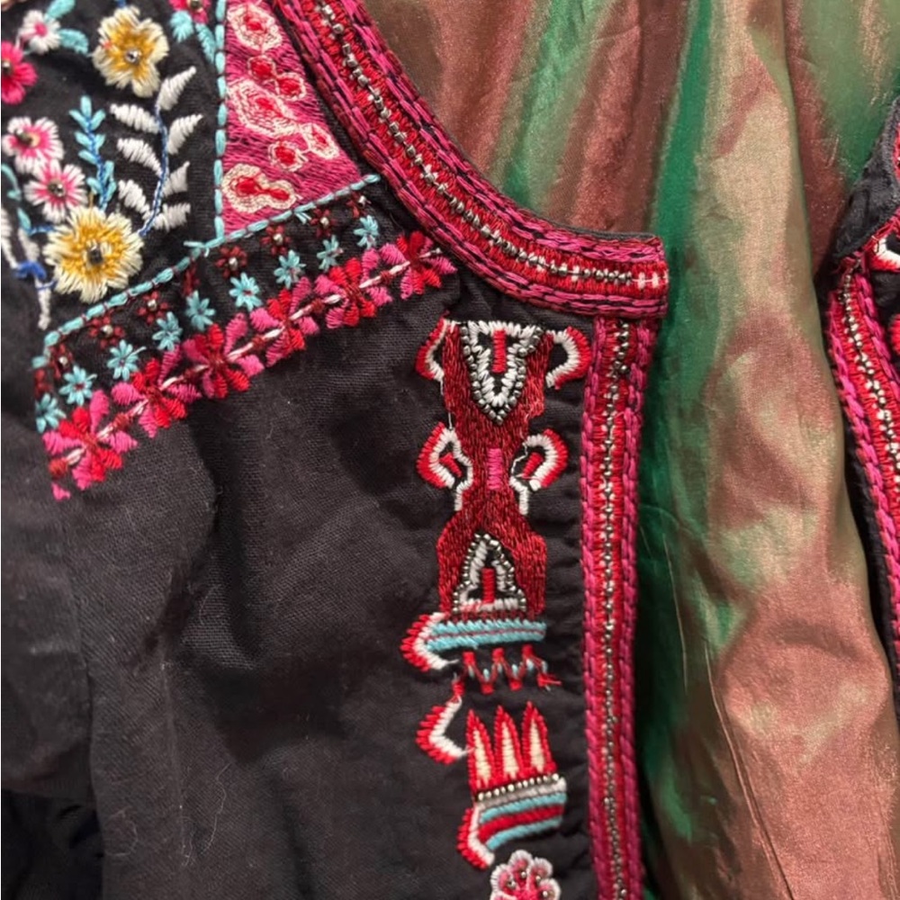 Embroidered Black Jacket - Picture 7 of 8